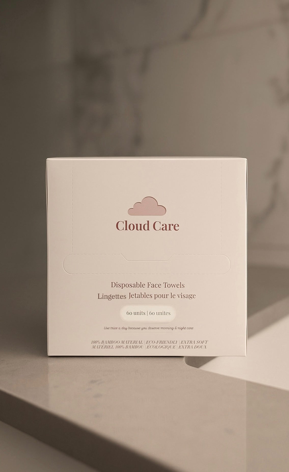 Disposable face towels